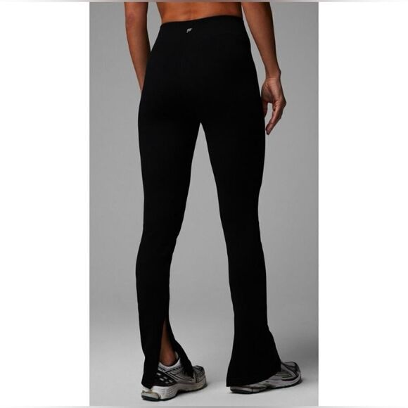 Fabletics Seamless High Waisted Slit Pant Leggings Size XXS - Picture 2 of 5